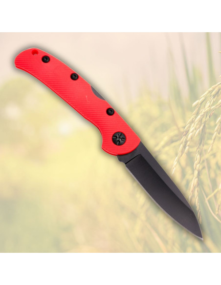 Third N76 Red Locking Knife (19 cm)