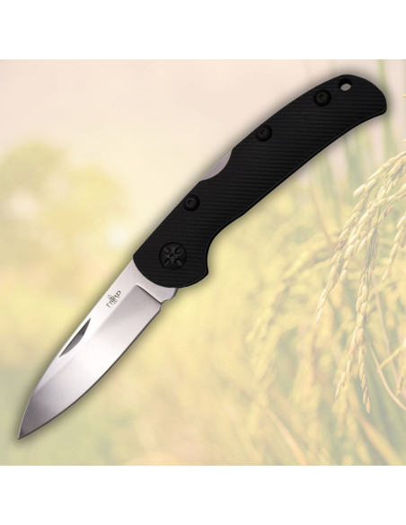 Third N76 Black Locking Knife (19 cm)