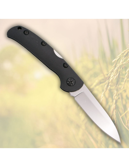 Third N76 Black Locking Knife (19 cm)