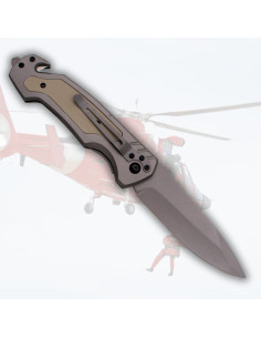 Rescue knife Tramuntana Knives, desert (22.8 cm) 2