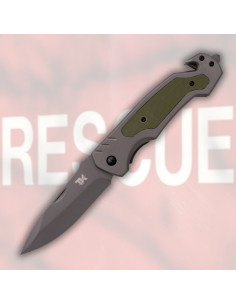 Rescue Knife Tramuntana Knives, green (22.8 cm.)