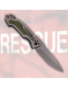 Rescue Knife Tramuntana Knives, green (22.8 cm.) 2