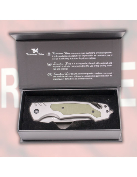 Rescue Knife Tramuntana Knives, green...