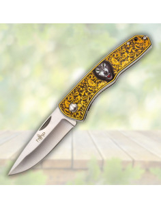 Field Knife Third decorated wolf (20.7 cm)