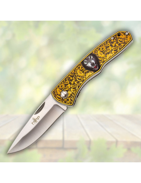 Field Knife Third decorated wolf...