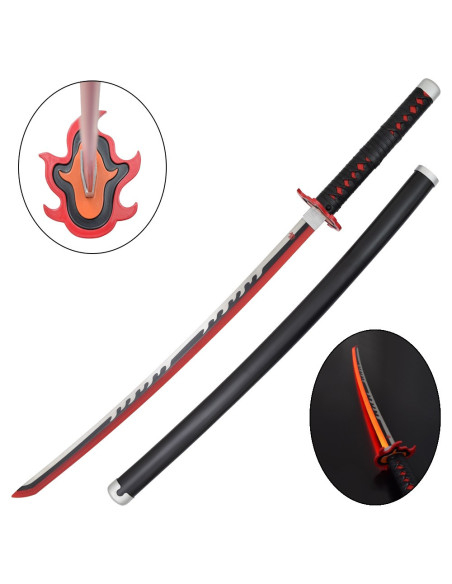 Decorative LED Katana Tanjirou Kamado...