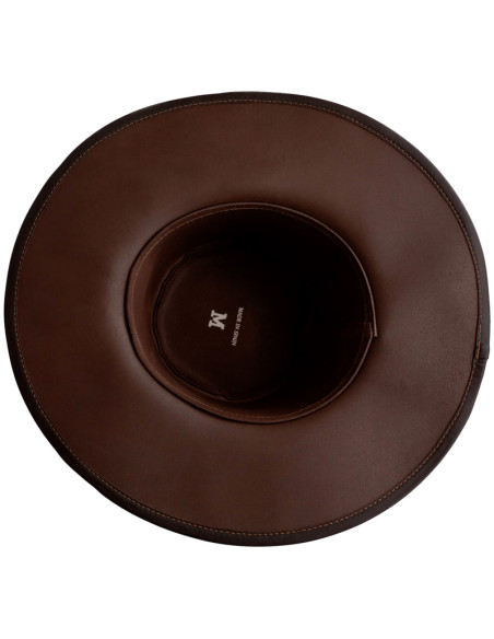 Medieval leather hat model Hidalgo,...