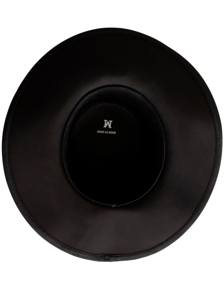 Medieval leather hat model Hidalgo,...