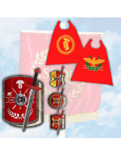 Cornelio Centurion Child Pack: Sword, Shield, and Cape