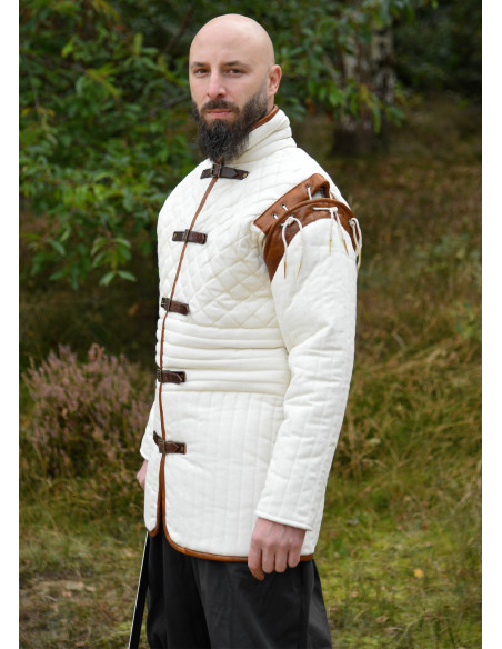 Medieval gambeson with detachable...