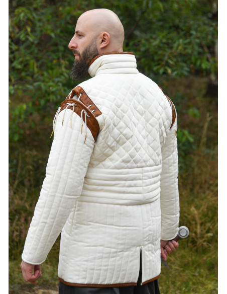 Medieval gambeson with detachable...