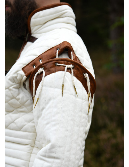 Medieval gambeson with detachable...