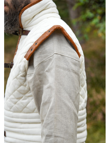 Medieval gambeson with detachable...