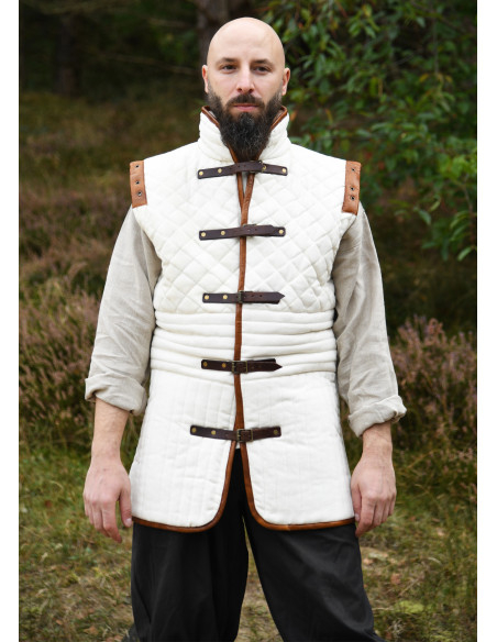 Medieval gambeson with detachable...