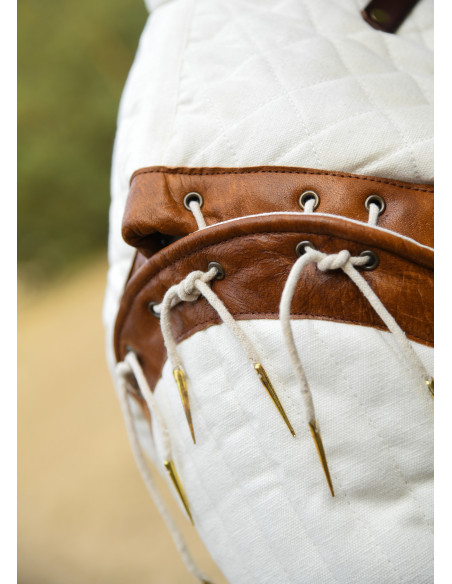 Medieval gambeson with detachable...