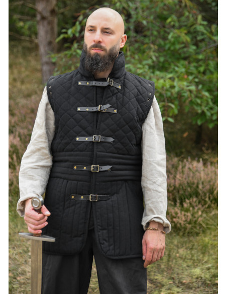 Medieval gambeson with detachable...