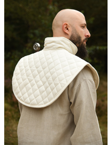 Medieval padded gorget made of...