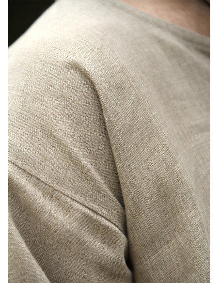 Long Viking tunic made of linen,...