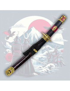 Decorative tanto with Cherry Blossom tsuba 2