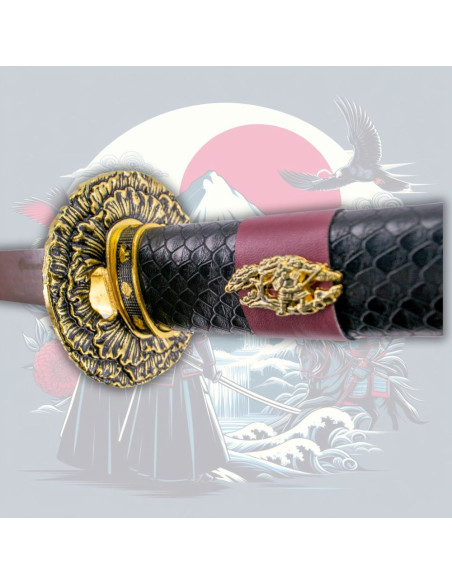 Decorative tanto with Cherry Blossom...