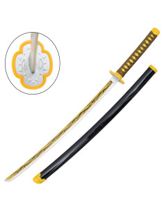 Zenitsu Agatsuma Bamboo Katana from Kimetsu No Yaiba (104...