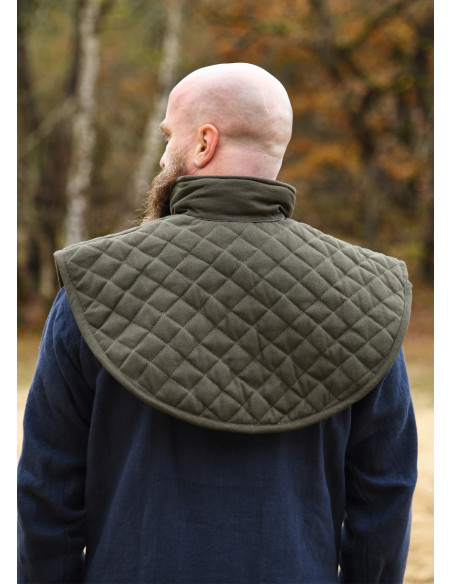 Medieval padded gorget made of...