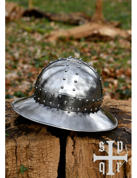 Medieval Kettle Helmet 14th Century...
