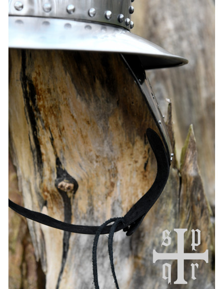 Medieval Kettle Helmet 14th Century...