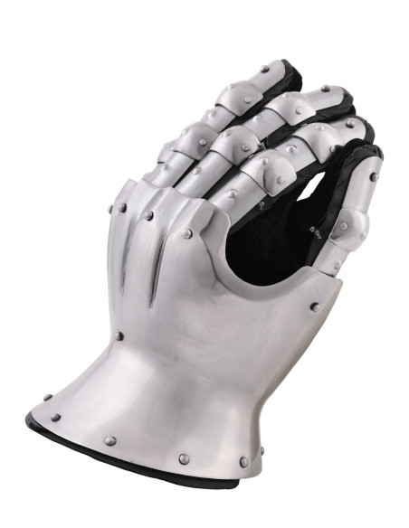 Medieval gauntlets 14th century with...