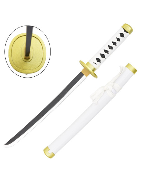 Miniature bamboo katana Wado...