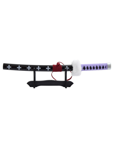 Purple miniature bamboo katana of... Purple miniature bamboo katana of...
