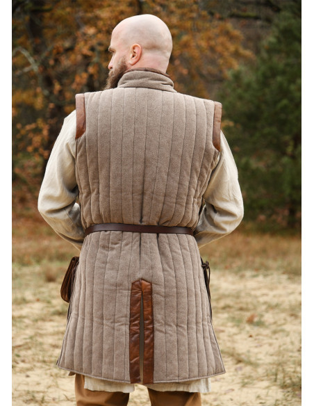 Medieval sleeveless decorated...