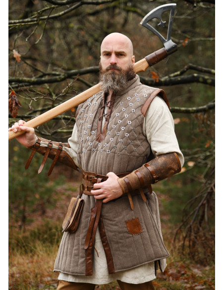 Medieval sleeveless decorated...