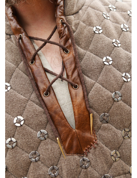 Medieval sleeveless decorated...