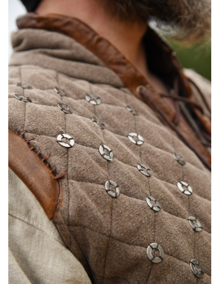 Medieval sleeveless decorated...