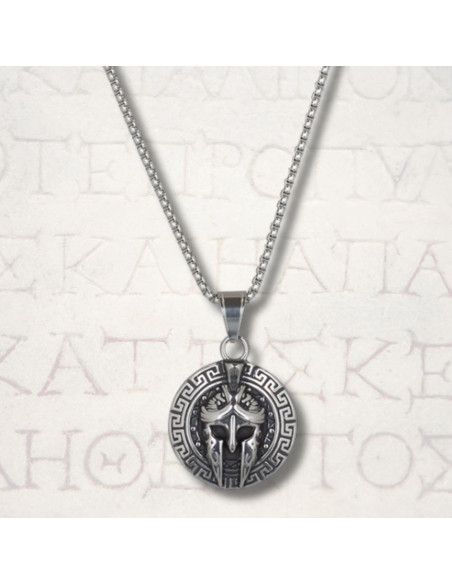 Greek Helmet and Shield Pendant Greek Helmet and Shield Pendant