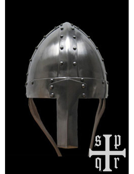 Medieval Spangenhelm type helmet with...