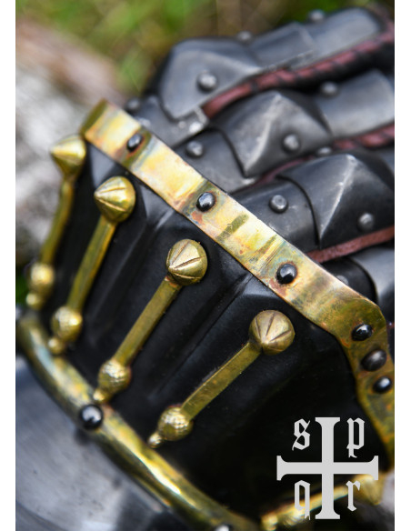 Hourglass gauntlets Milan year 1370,...