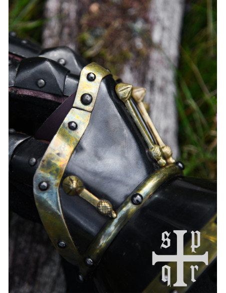 Hourglass gauntlets Milan year 1370,...