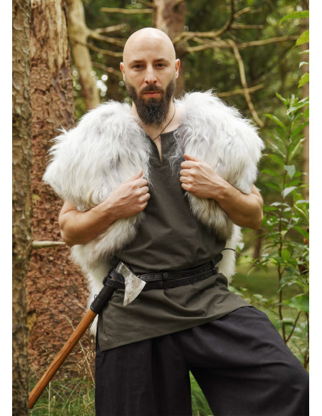 Natural leather cape, Berserker...