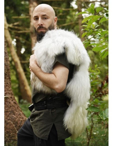 Natural leather cape, Berserker...