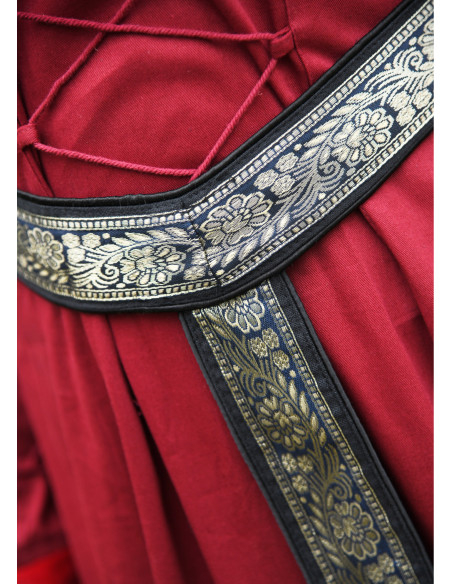 Medieval belt decorated in Y, black