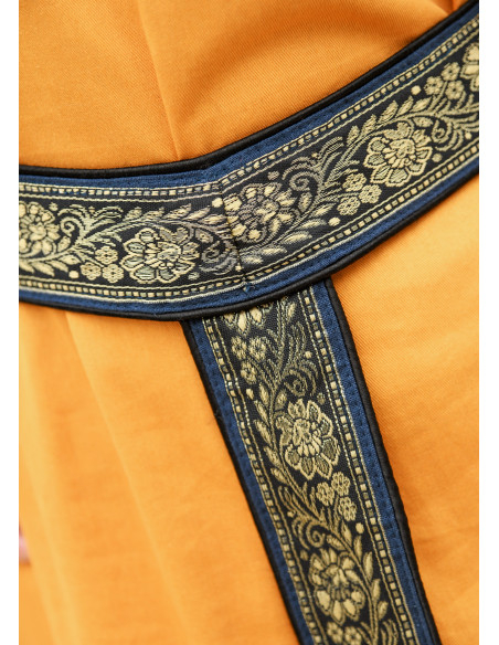 Medieval belt decorated in Y, blue color