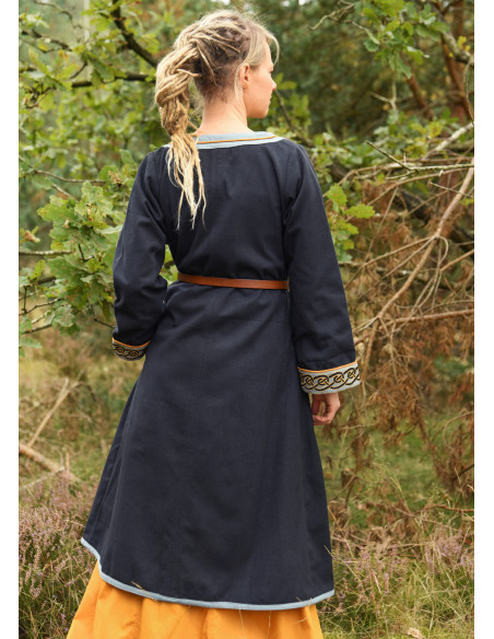 Viking embroidered coat model Ella,...