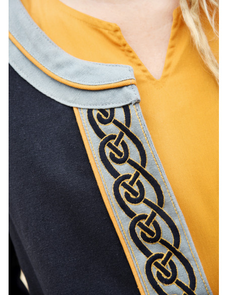 Viking embroidered coat model Ella,...