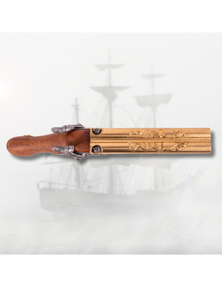 Pirate percussion double-barrel...