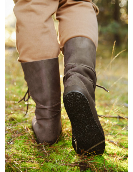 Viking Oseberg boots with laces,...