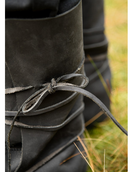 Viking Oseberg Boots with Laces,... Viking Oseberg Boots with Laces,...