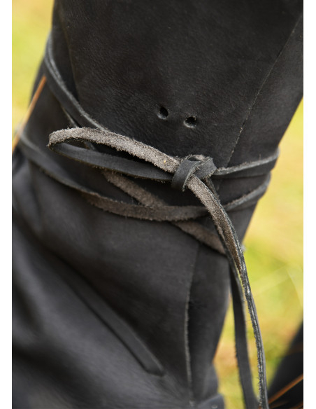 Viking Oseberg Boots with Laces,... Viking Oseberg Boots with Laces,...