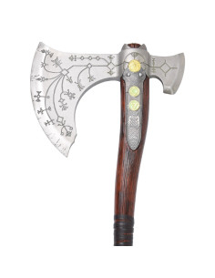 Leviathan Axe Kratos from God of War with Fluorescents 2